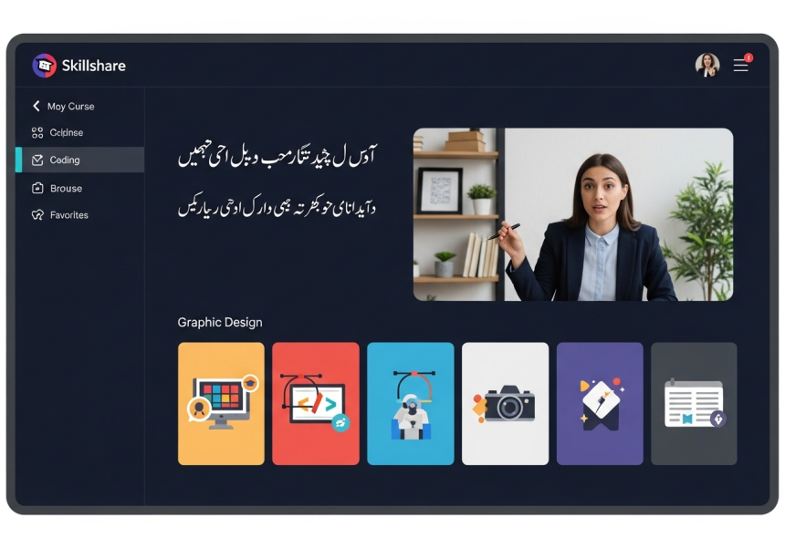 Online course in Urdu for passive income