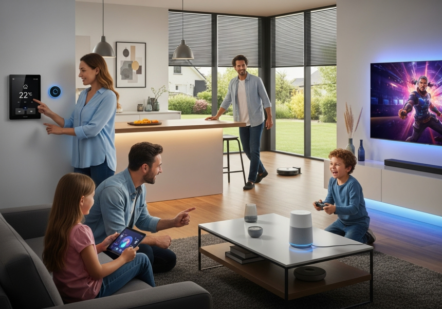 Sustainable smart home real estate trend 2025