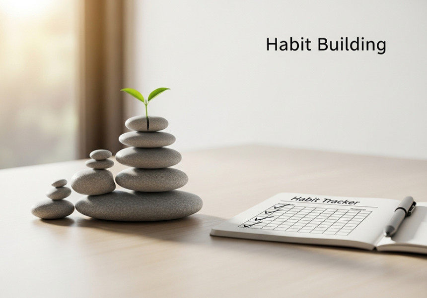 Building positive daily habits for self-improvement in 2025