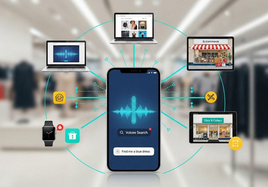 Voice search optimization and omnichannel digital marketing trends 2025