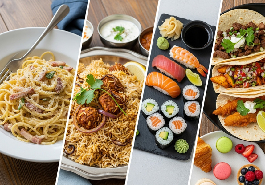 Top 5 Global Recipes 2025 | Delicious World Cuisine Dishes | Food Trends for Every Kitchen