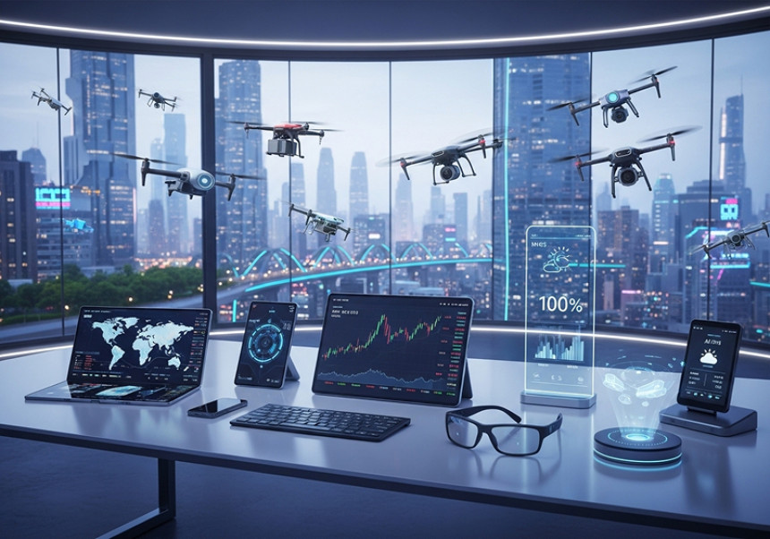 Global tech and gadget trends 2025 – AI, AR, smart home, foldable devices