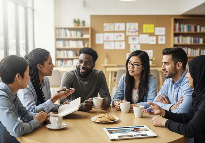 Global cultural parenting exchange – diverse families learning together