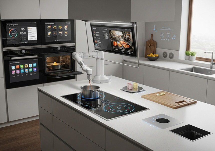 Smart kitchen cooking food technology global trend