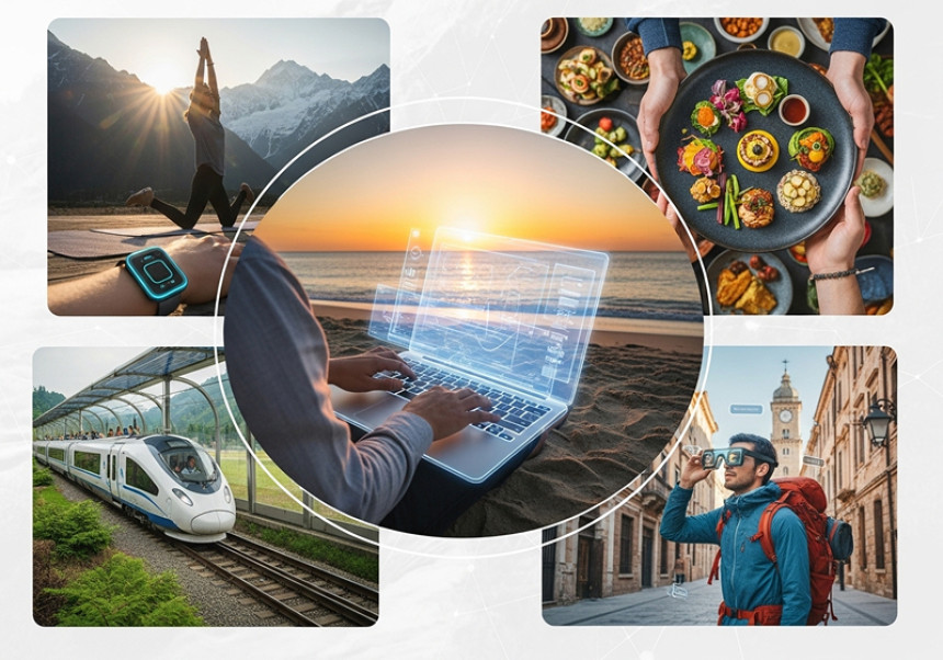 global travel and lifestyle trends 2025 digital nomad eco wellness adventure