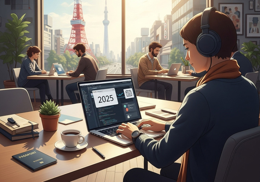 digital nomad lifestyle 2025 working while traveling globally