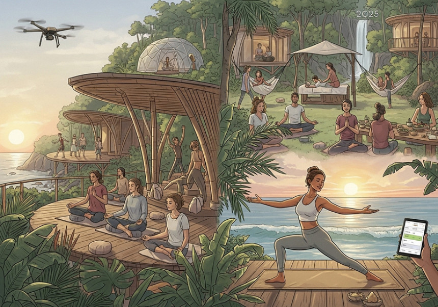 wellness mindful travel lifestyle 2025 global retreats