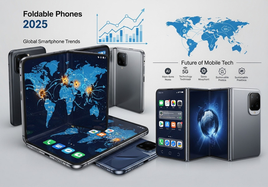 Foldable Phones 2025, Global Smartphone Trends, Future of Mobile Tech
