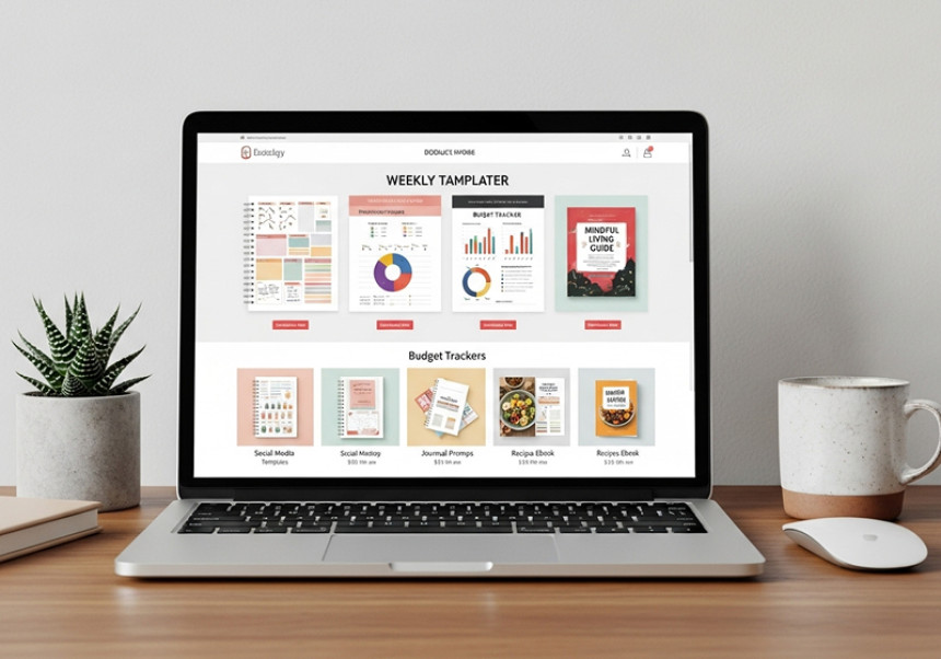 Zero-inventory digital product e-commerce store – passive income idea 2025