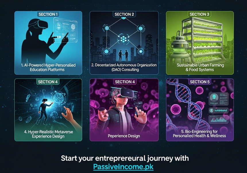 5 unique entrepreneurship ideas in 2025 that are changing the business world globally.