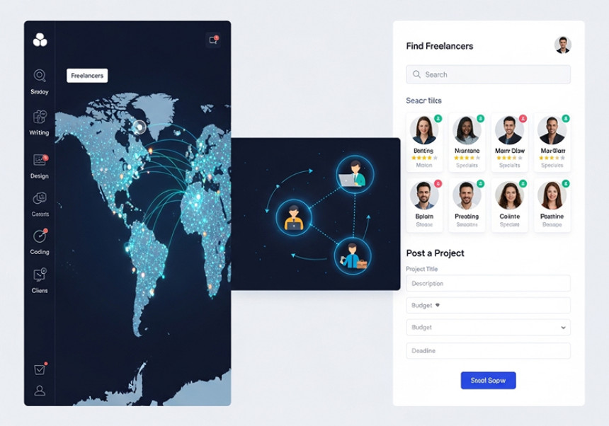Entrepreneur launching a global freelancing platform for niche skills.