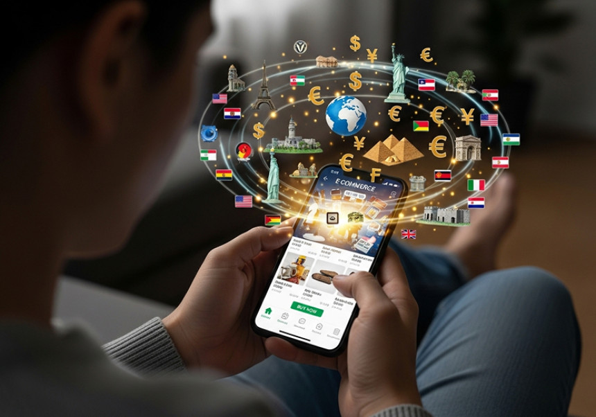 Mobile-first e-commerce shopping trends in 2025 worldwide.