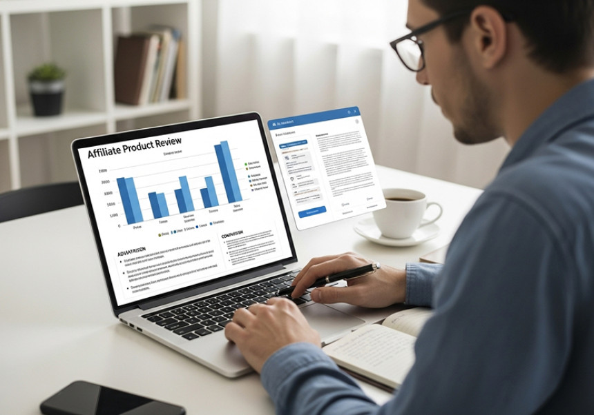 AI affiliate marketing blog creation for product reviews and passive income