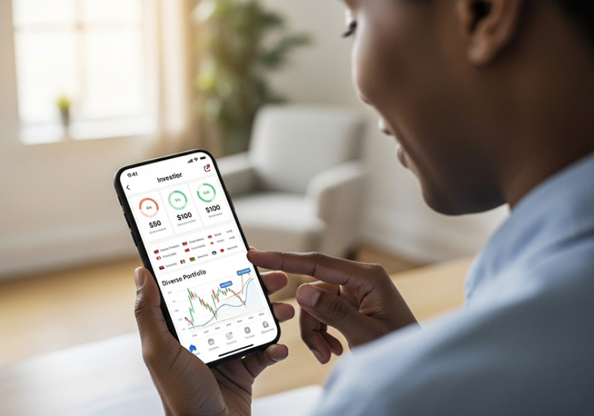 Micro-investing through fractional stocks and apps around the world