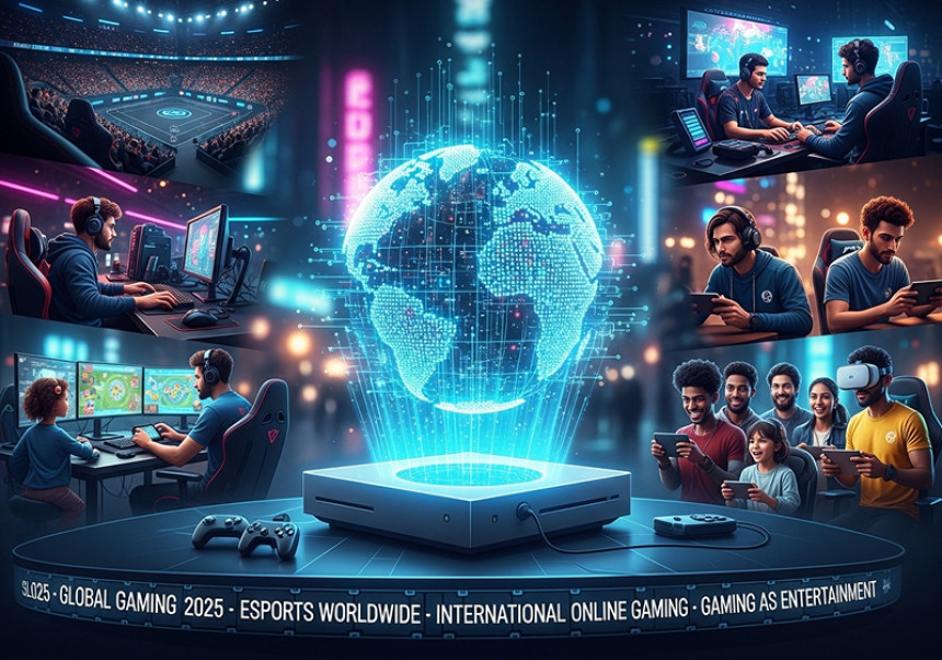 Esports and online gaming competitions connecting players worldwide in 2025