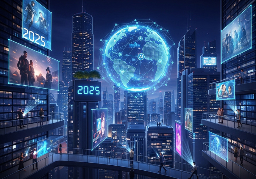 Artificial intelligence shaping global entertainment in 2025