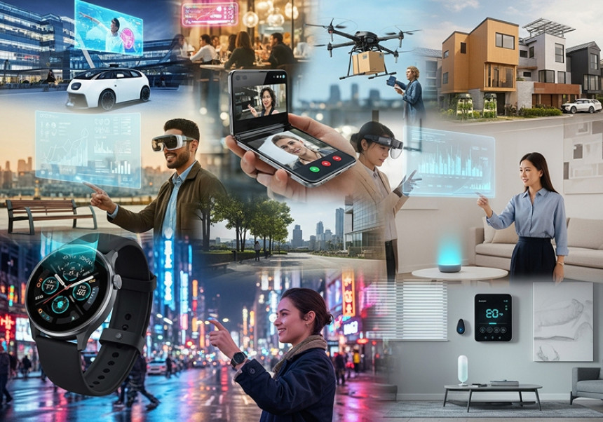 Top global tech and gadget innovations in 2025 — foldables, wearables, AI, smart living