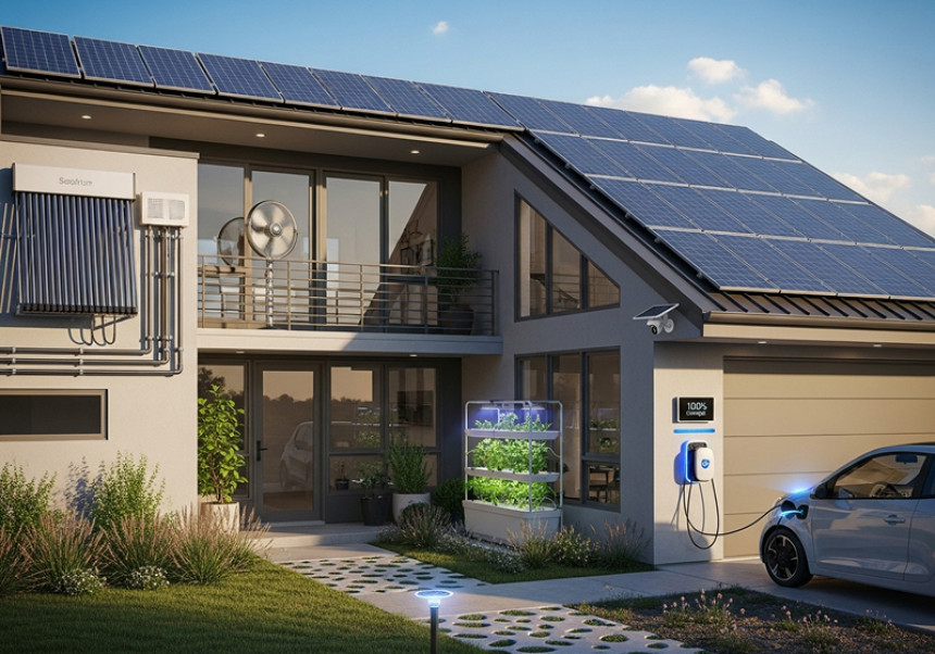 Eco-friendly smart home gadgets powered by renewable energy