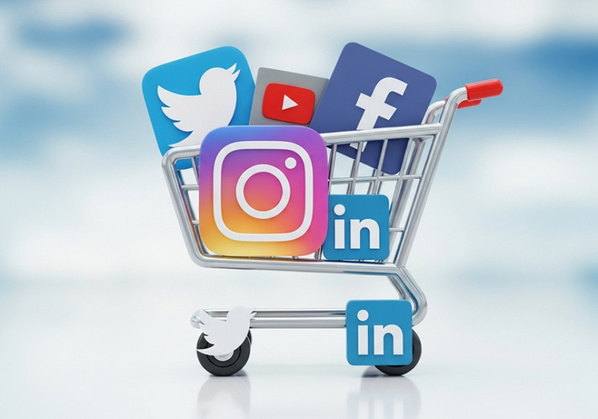 Global social commerce trend with cross-border shopping features