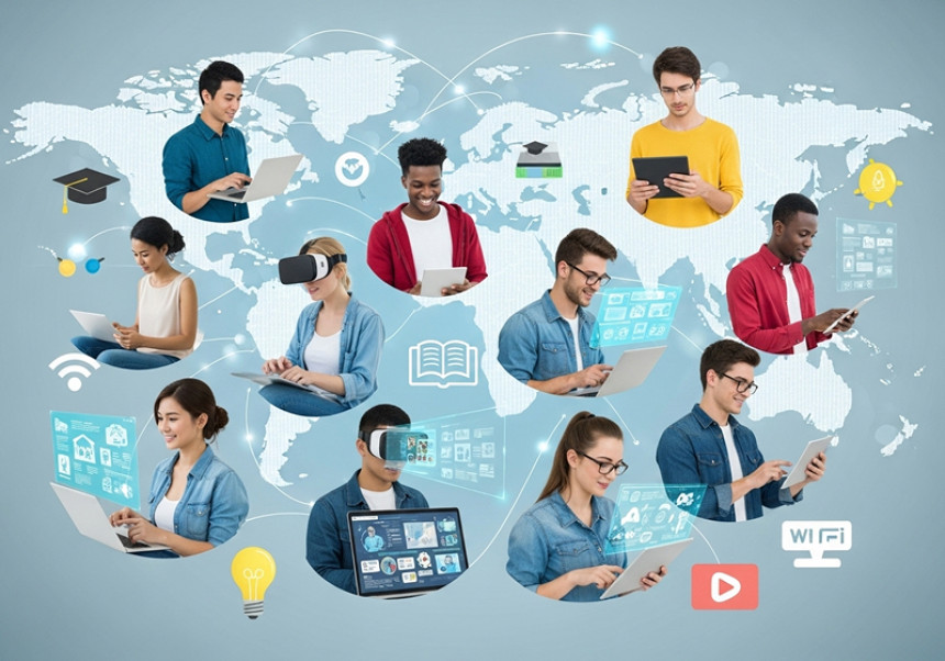 Global education and learning trends in 2025 — AI, online classrooms, and digital tools