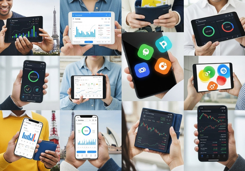 Modern personal finance strategies used globally in 2025 — digital money, budgeting, investing, and mobile banking