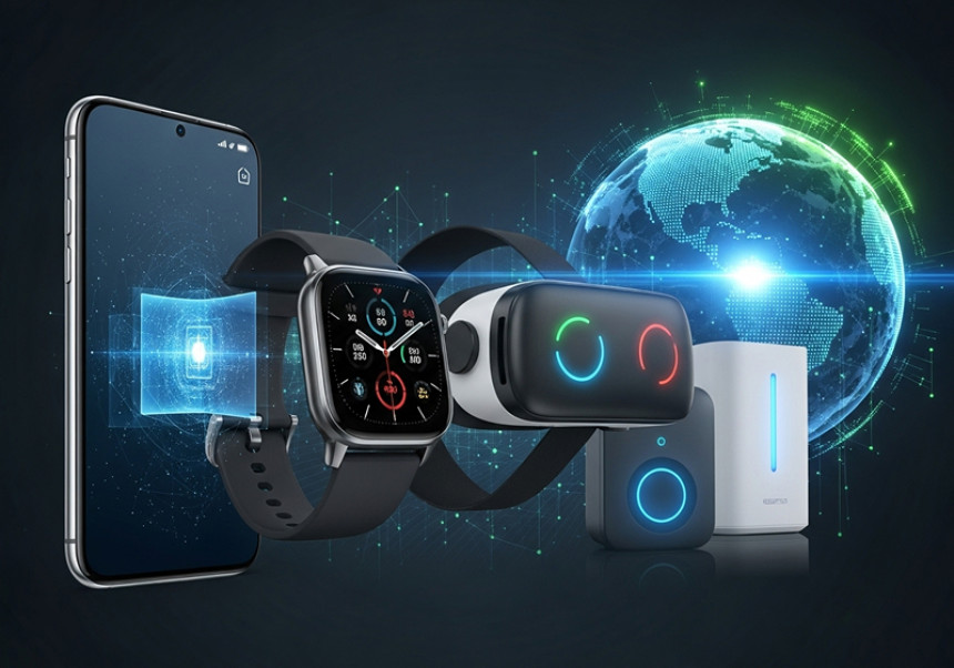 “Global tech and gadgets trends 2025 – smartphones, smartwatches, VR, and smart home devices worldwide”